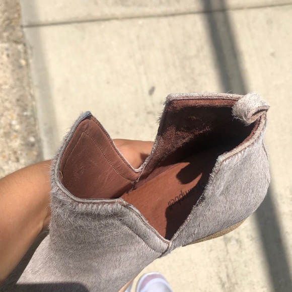 SOLD Jeffrey Campbell cowhide booties - Picture 10 of 11